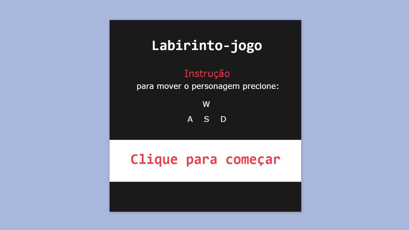 Labirinto-Jogo